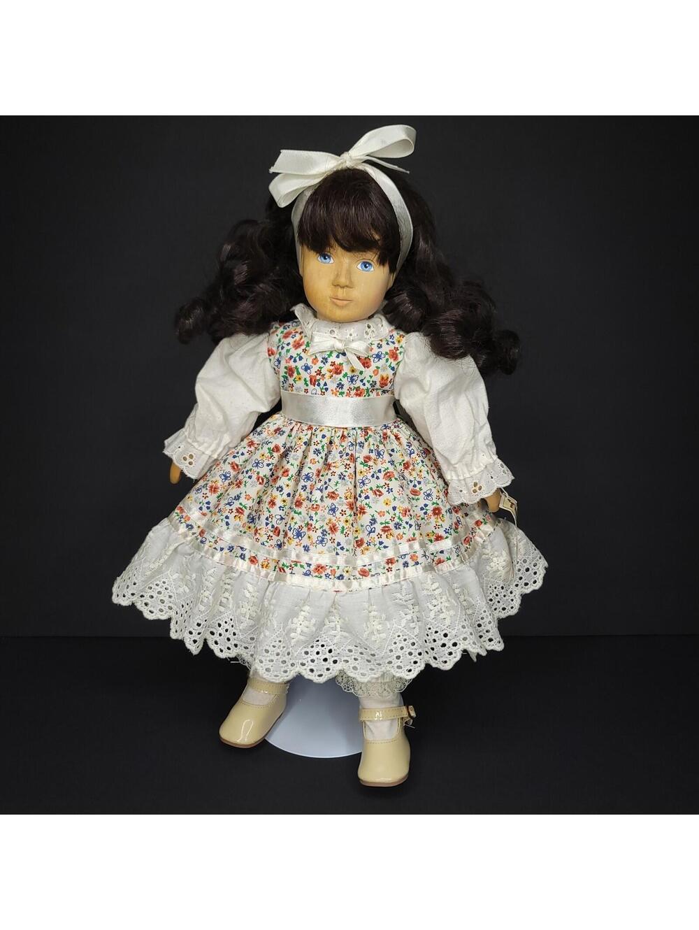 Vntg 1989 Timberline Hillary Wooden Doll Lmtd Edition #478/600 Made in Germany